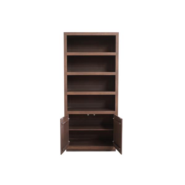Grote foto boekenkast brussel walnut 90 cm huis en inrichting eettafels