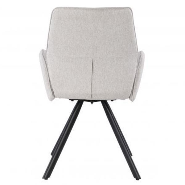 Grote foto eetkamerstoel diana beige draaibaar onderstel huis en inrichting stoelen