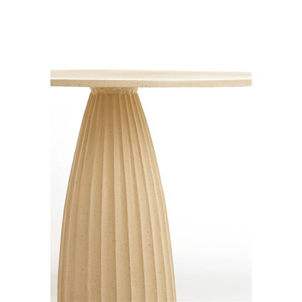 Grote foto eettafel 120x78 cm veglia mat zand licht bruin gespikkeld huis en inrichting eettafels
