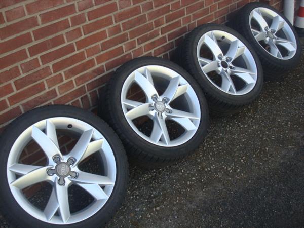 Grote foto 18 audi a8 velgen met banden 5x112 audi a4 a6 a8 auto onderdelen banden en velgen