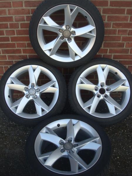 Grote foto 18 audi a8 velgen met banden 5x112 audi a4 a6 a8 auto onderdelen banden en velgen