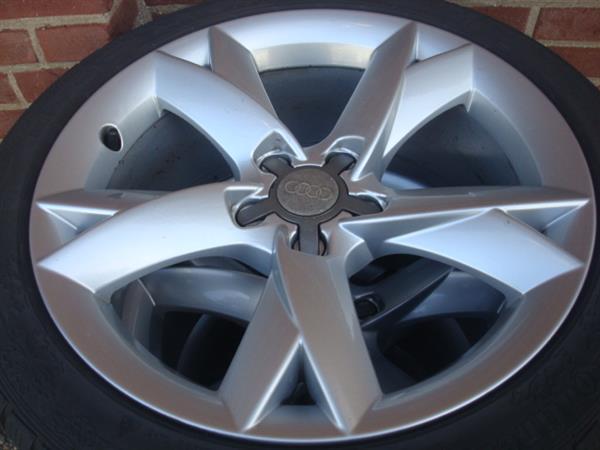 Grote foto 18 audi a8 velgen met banden 5x112 audi a4 a6 a8 auto onderdelen banden en velgen