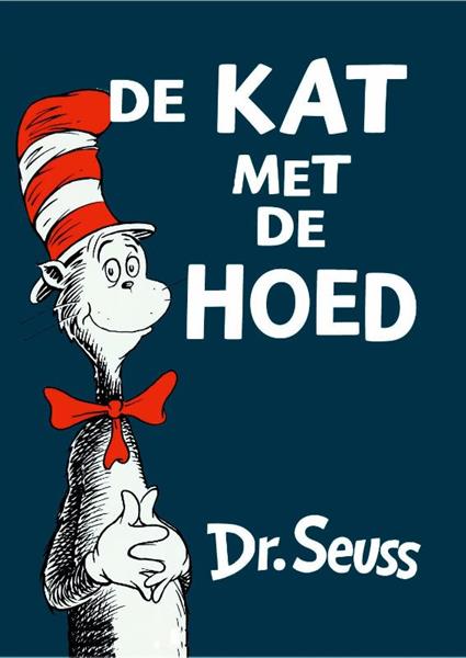 Grote foto de kat met de hoed dr. seuss boeken overige boeken