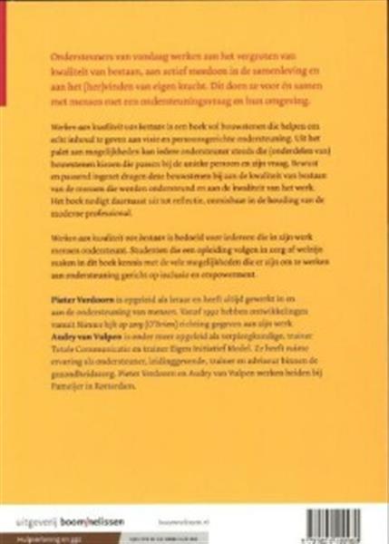 Grote foto werken aan kwaliteit van bestaan boeken politiek en maatschappij