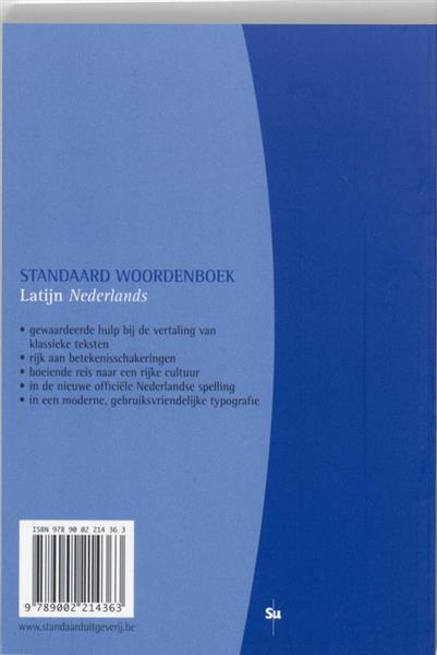 Grote foto standaard woordenboek latijn nederlands boeken woordenboeken
