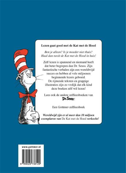 Grote foto de kat met de hoed dr. seuss boeken overige boeken