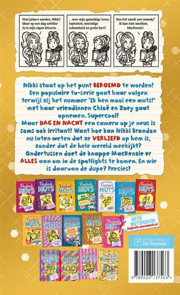 Grote foto dagboek van een muts 7 drama voor de camera boeken jeugd 13 jaar en ouder