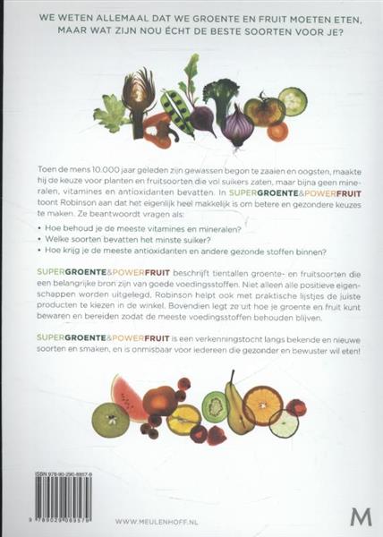 Grote foto supergroente powerfruit boeken kookboeken