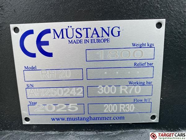 Grote foto mustang rh20 hydraulic rotation pulverizer shear 15 22t doe het zelf en verbouw aanbouwdelen