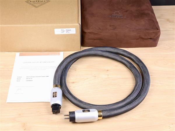 Grote foto kharma enigma signature hc highend silver audio power cable c19 2 0 metre audio tv en foto onderdelen en accessoires