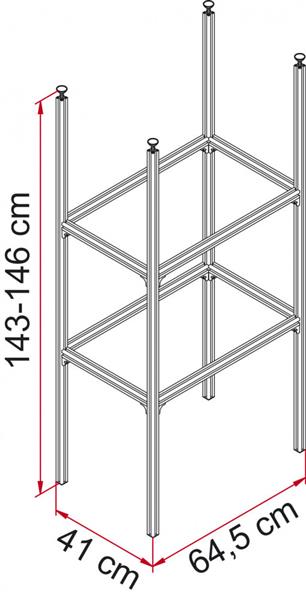 Grote foto fiamma garage system standard 98655 907 caravans en kamperen caravan accessoires