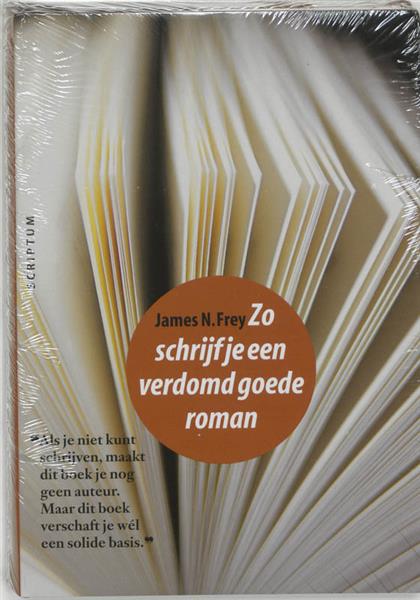 Grote foto zo schrijf je een verdomd goede roman boeken overige boeken
