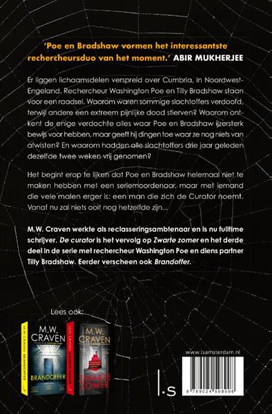 Grote foto de curator washington poe en tilly bradshaw 3 boeken thrillers