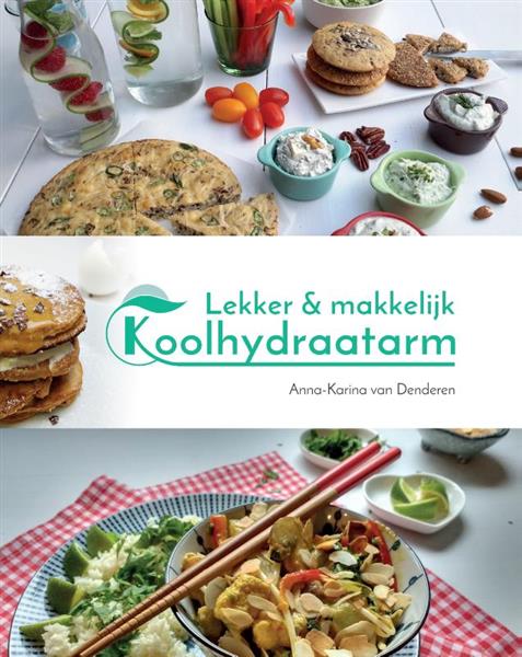 Grote foto lekker makkelijk koolhydraatarm boeken kookboeken