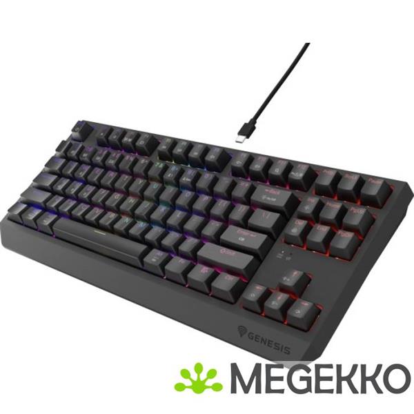 Grote foto genesis nkg 2108 thor 230 tkl gaming toetsenbord usb rf wireless bluetooth in zwart computers en software toetsenborden