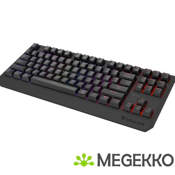 Grote foto genesis nkg 2108 thor 230 tkl gaming toetsenbord usb rf wireless bluetooth in zwart computers en software toetsenborden