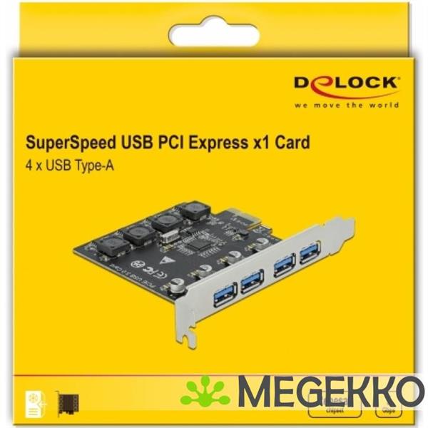 Grote foto delock 90509 interfacekaart adapter intern usb 3.2 gen 1 3.1 gen 1 computers en software overige computers en software