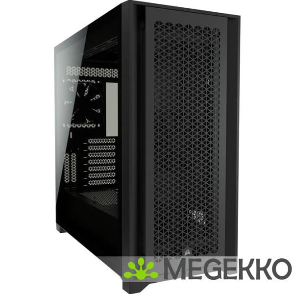 Grote foto corsair 5000d airflow tempered glass black computers en software behuizingen en kasten