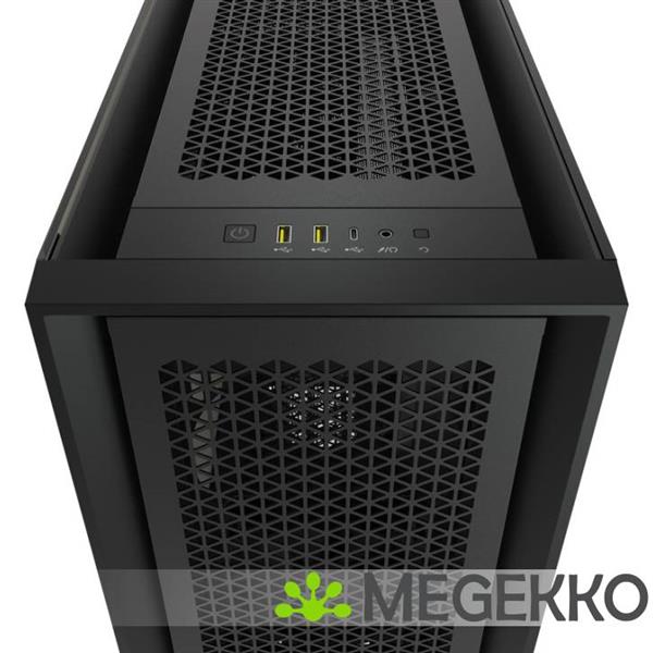 Grote foto corsair 5000d airflow tempered glass black computers en software behuizingen en kasten