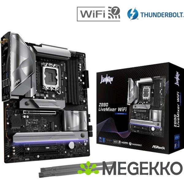 Grote foto asrock z890 livemixer wifi computers en software moederborden