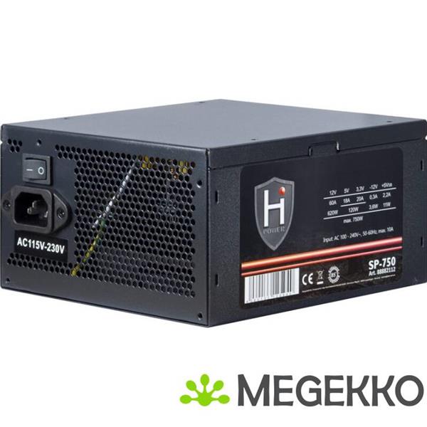 Grote foto inter tech hipower sp 750 power supply unit 750 w computers en software overige