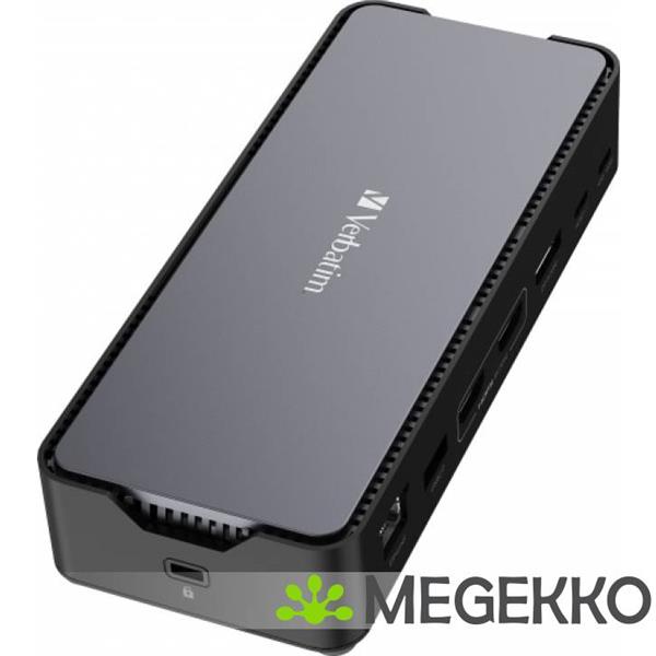 Grote foto verbatim cds 15 usb c pro triple dock 100w computers en software overige computers en software
