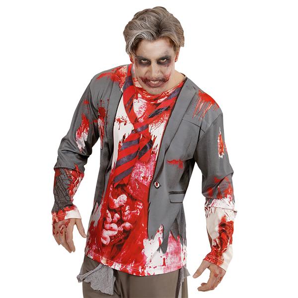 Grote foto t shirt lange mouwen zombie man verzamelen overige verzamelingen