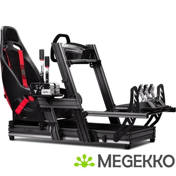 Grote foto next level racing f gt elite aluminium simulator cockpit wheel plate edition computers en software overige computers en software