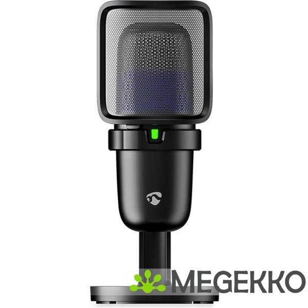 Grote foto gaming microfoon gebruikt voor desktop notebook usb type a aan uit knop pop filter computers en software overige computers en software