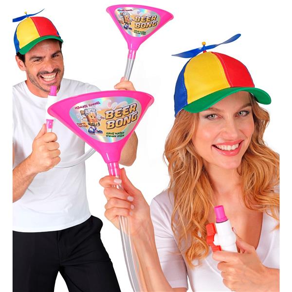 Grote foto roze bier trechter spel verzamelen overige verzamelingen
