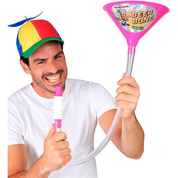 Grote foto roze bier trechter spel verzamelen overige verzamelingen