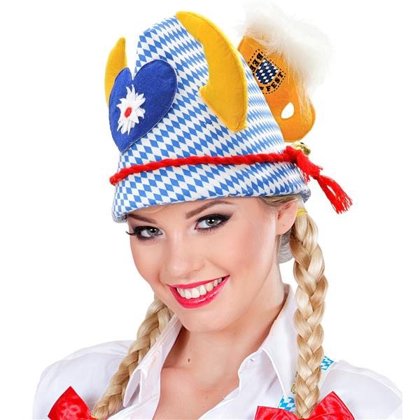 Grote foto hoed oktoberfest in beierse print verzamelen overige verzamelingen