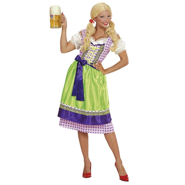 Grote foto dirndl paars groen verzamelen overige verzamelingen