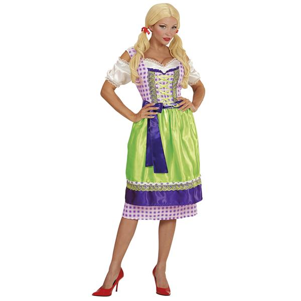Grote foto dirndl paars groen verzamelen overige verzamelingen