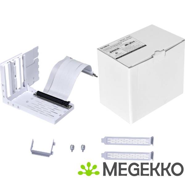 Grote foto lian li vg4 4 v2w vertical gpu kit white computers en software behuizingen en kasten