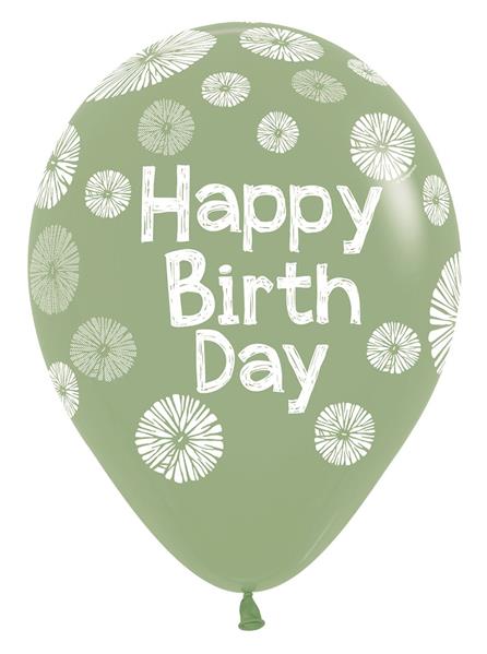 Grote foto r12 happy birthday citrus green assortment 25 stuks verzamelen overige verzamelingen