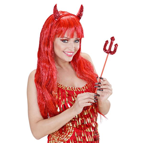 Grote foto set oogwimpers rood met 10 glitternagels verzamelen overige verzamelingen