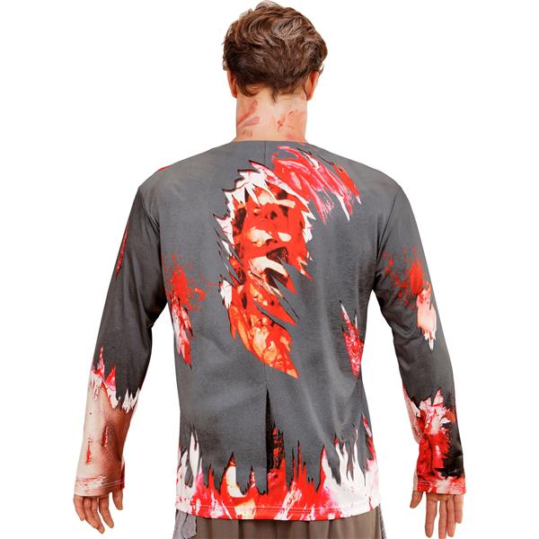 Grote foto t shirt lange mouwen zombie man verzamelen overige verzamelingen