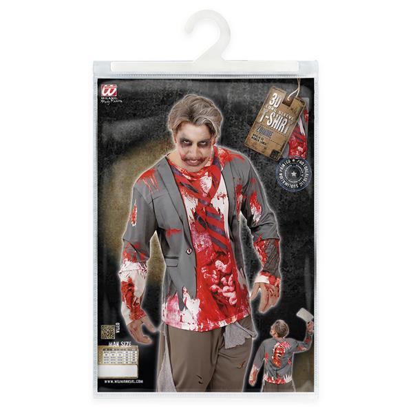 Grote foto t shirt lange mouwen zombie man verzamelen overige verzamelingen