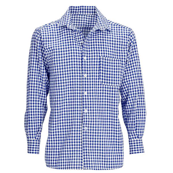 Grote foto geruit shirt blauw verzamelen overige verzamelingen