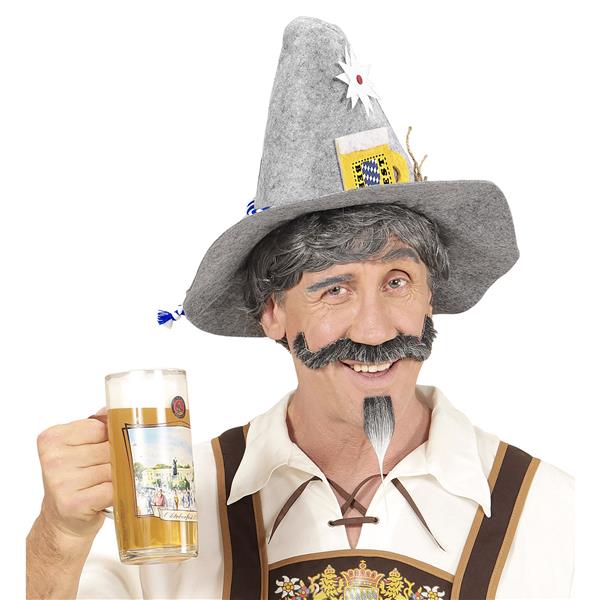 Grote foto oktoberfest hoed edelwijs bierpul verzamelen overige verzamelingen