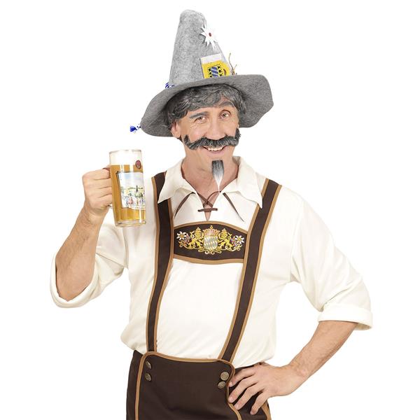 Grote foto oktoberfest hoed edelwijs bierpul verzamelen overige verzamelingen