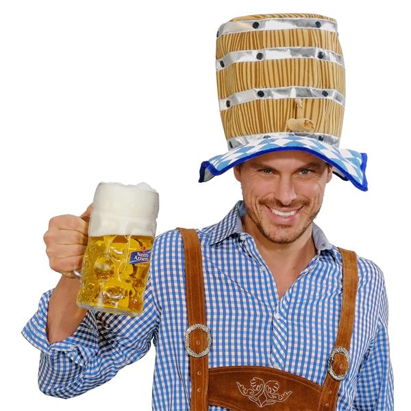 Grote foto hoed biervat verzamelen overige verzamelingen