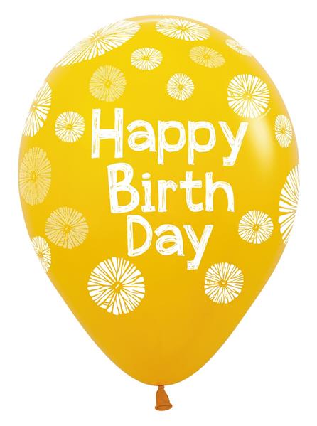 Grote foto r12 happy birthday citrus orange assortment 25 stuks verzamelen overige verzamelingen