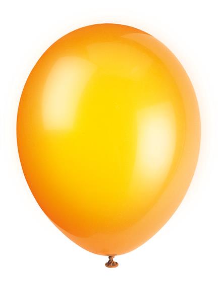 Grote foto 12 premium latex balloons 10ct citrus orange verzamelen overige verzamelingen