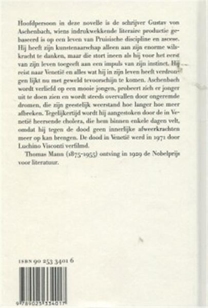Grote foto de dood in venetie salamander klassiek boeken overige boeken