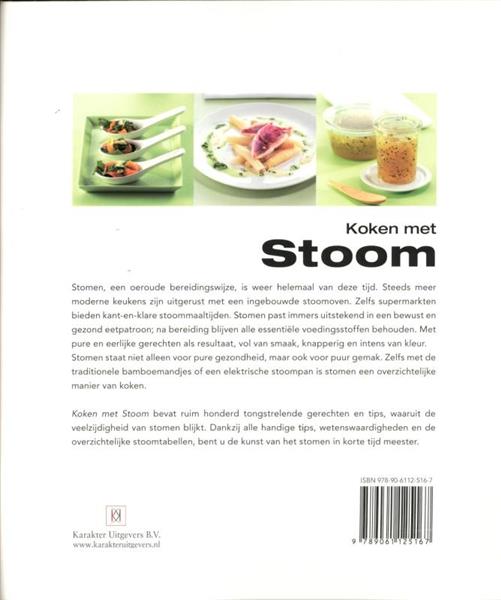 Grote foto koken met stoom boeken kookboeken