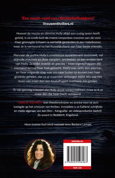 Grote foto haar laatste fout gina harte 6 boeken thrillers