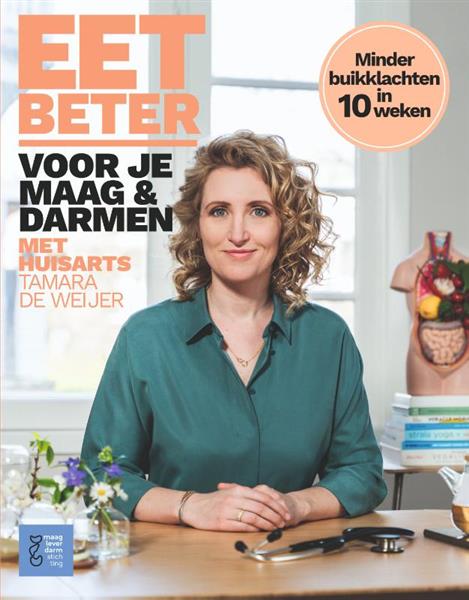 Grote foto eet beter voor je maag darmen met huisarts tamara de weijer boeken kookboeken