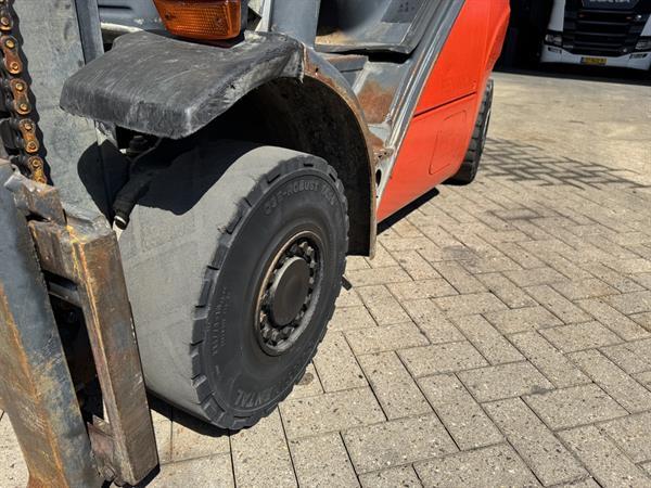 Grote foto linde h25d duplo 400 sideshift vw diesel 2005 agrarisch heftrucks